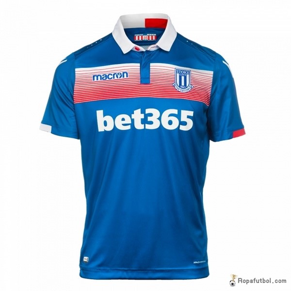 Camiseta Stoke City Replica Segunda Ropa 2017/18